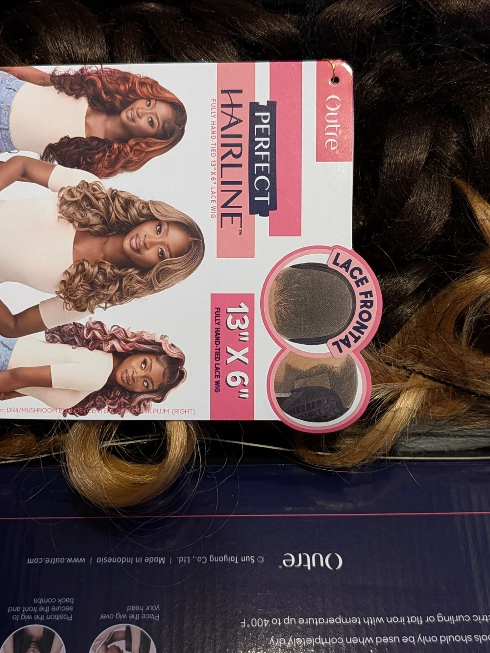 Outre Perfect Hairline Glueless 13x6 HD Lace Front Wig - SHARONA